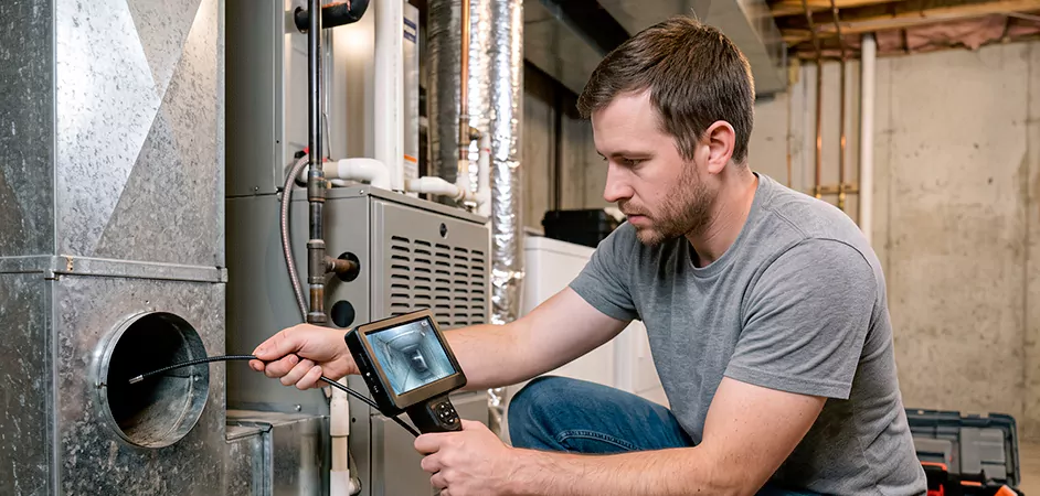 Air Duct Camera Inspection in San Antonio, TX