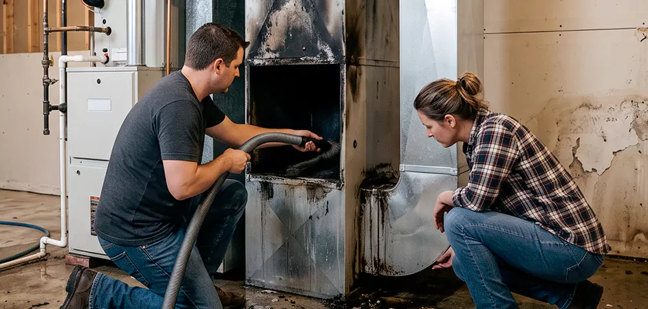 Fire and Flood Duct Restoration in San Antonio, TX