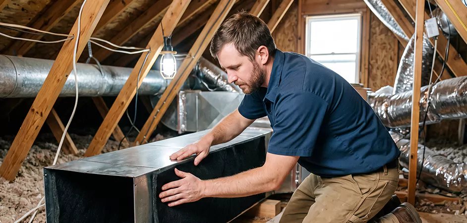 Acoustic Duct Liner Installation in San Antonio