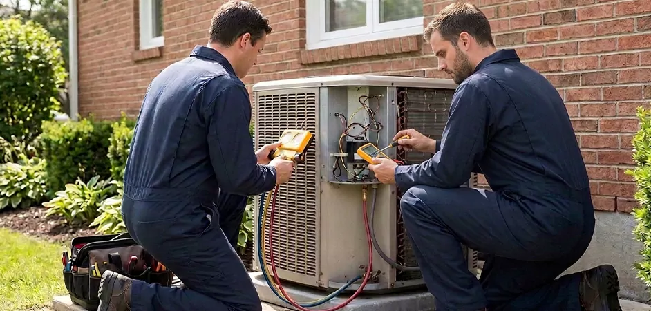 Heat Pump Inspection in San Antonio